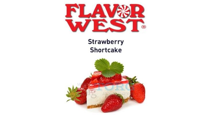 Изображение Ароматизатор Flavor West Strawberry Shortcake Ароматизатор Flavor West Strawberry Shortcake